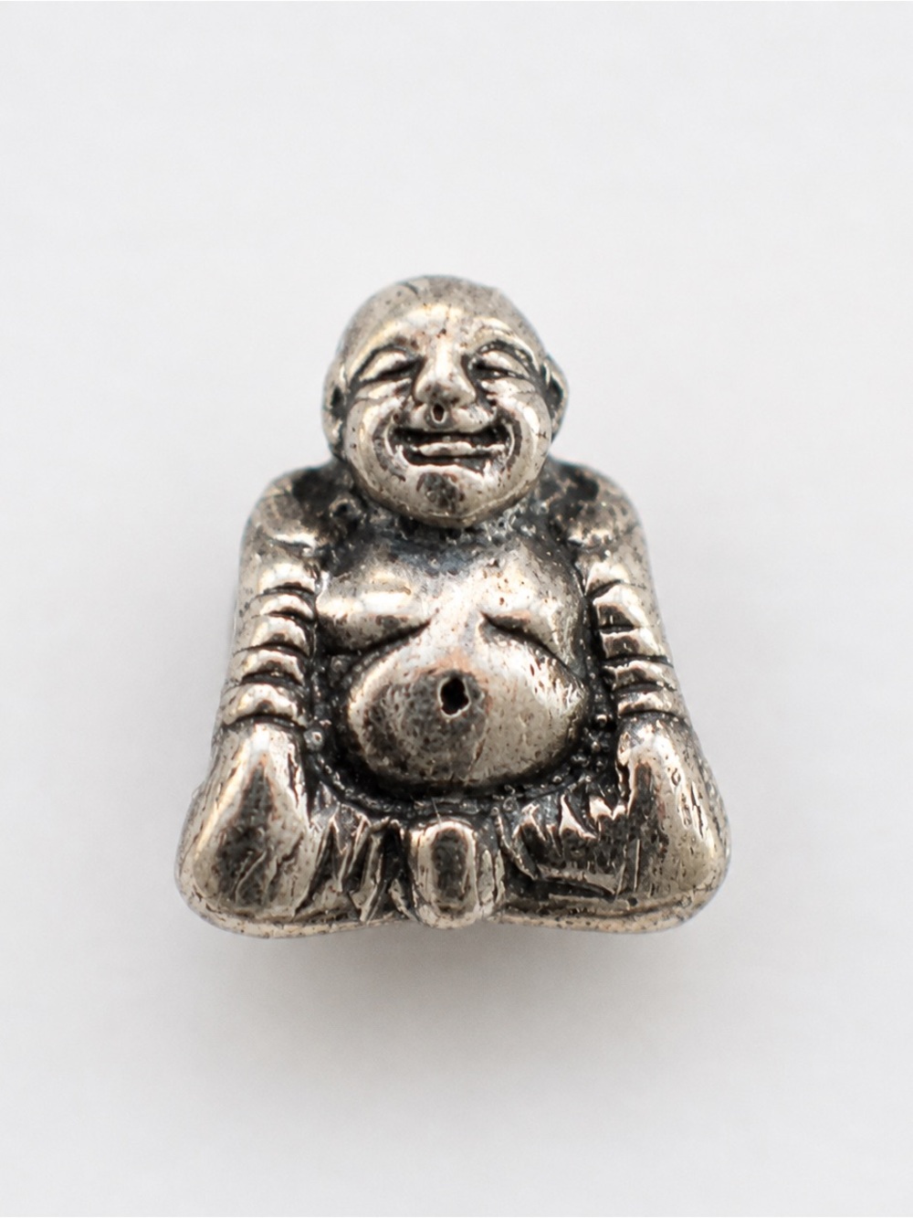 Vintage Buddha Spacer Charm for Pandora-Style Bracelet